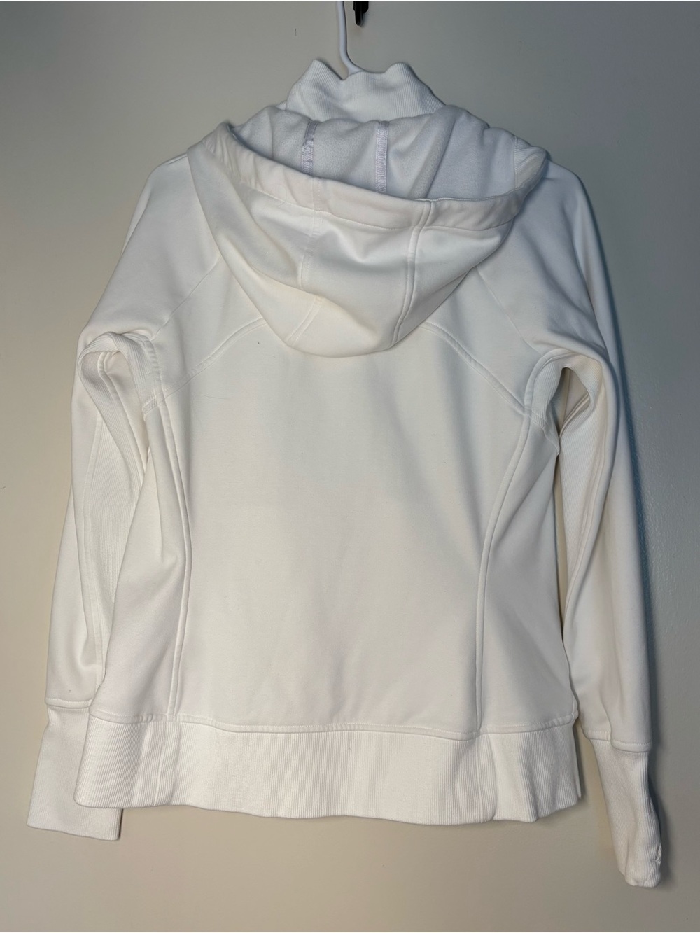 Athleta Cream Full-Zip Hooded Pullover Jacket - Women's - Picture 2 of 8